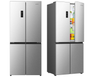 Lodówka Gorenje NRM819E61X Multidoor No Frost 190cm Srebrna Kostkarka Twistowa 460L - 1368301 - zdjęcie 2
